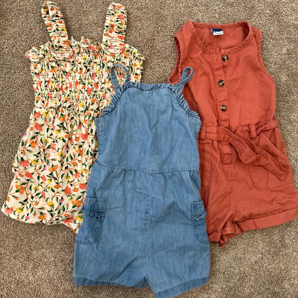 Toddler Rompers Set/3